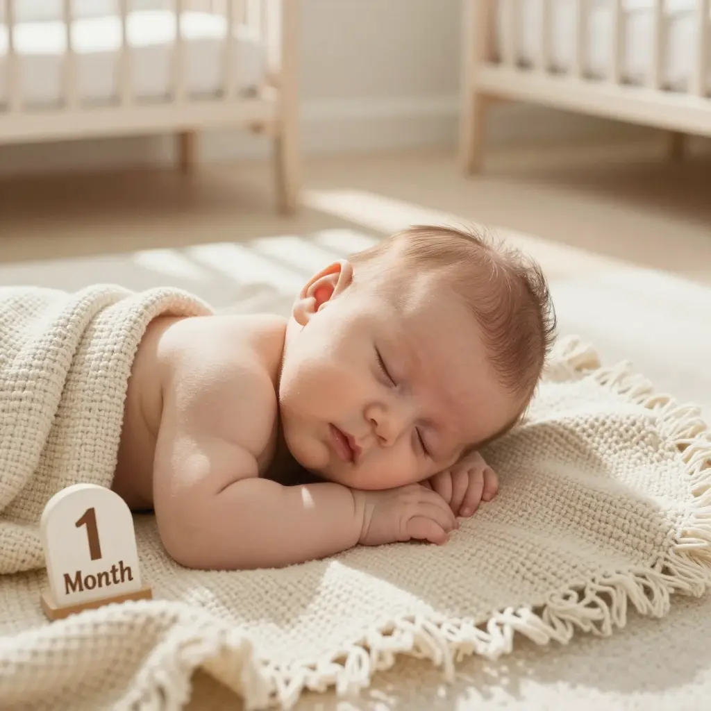 one month baby captions