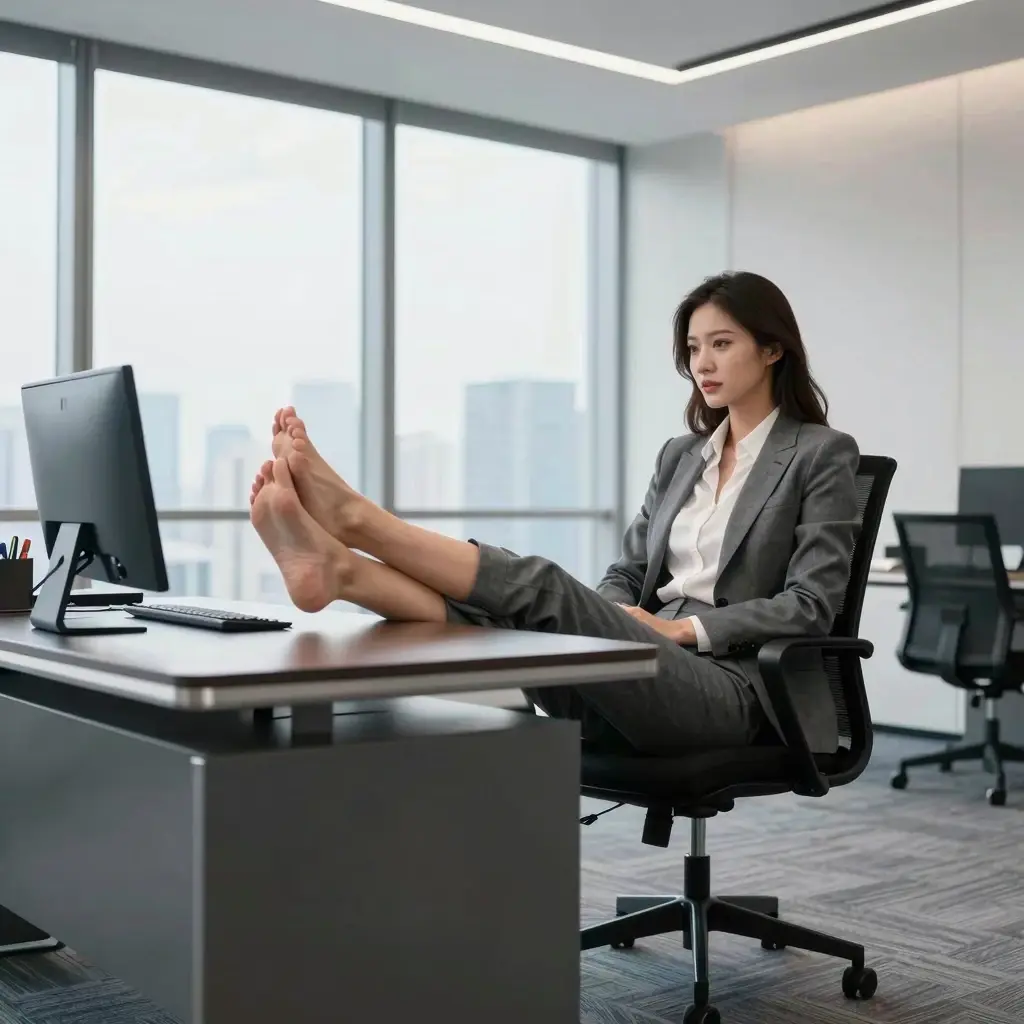 feet femdom captions