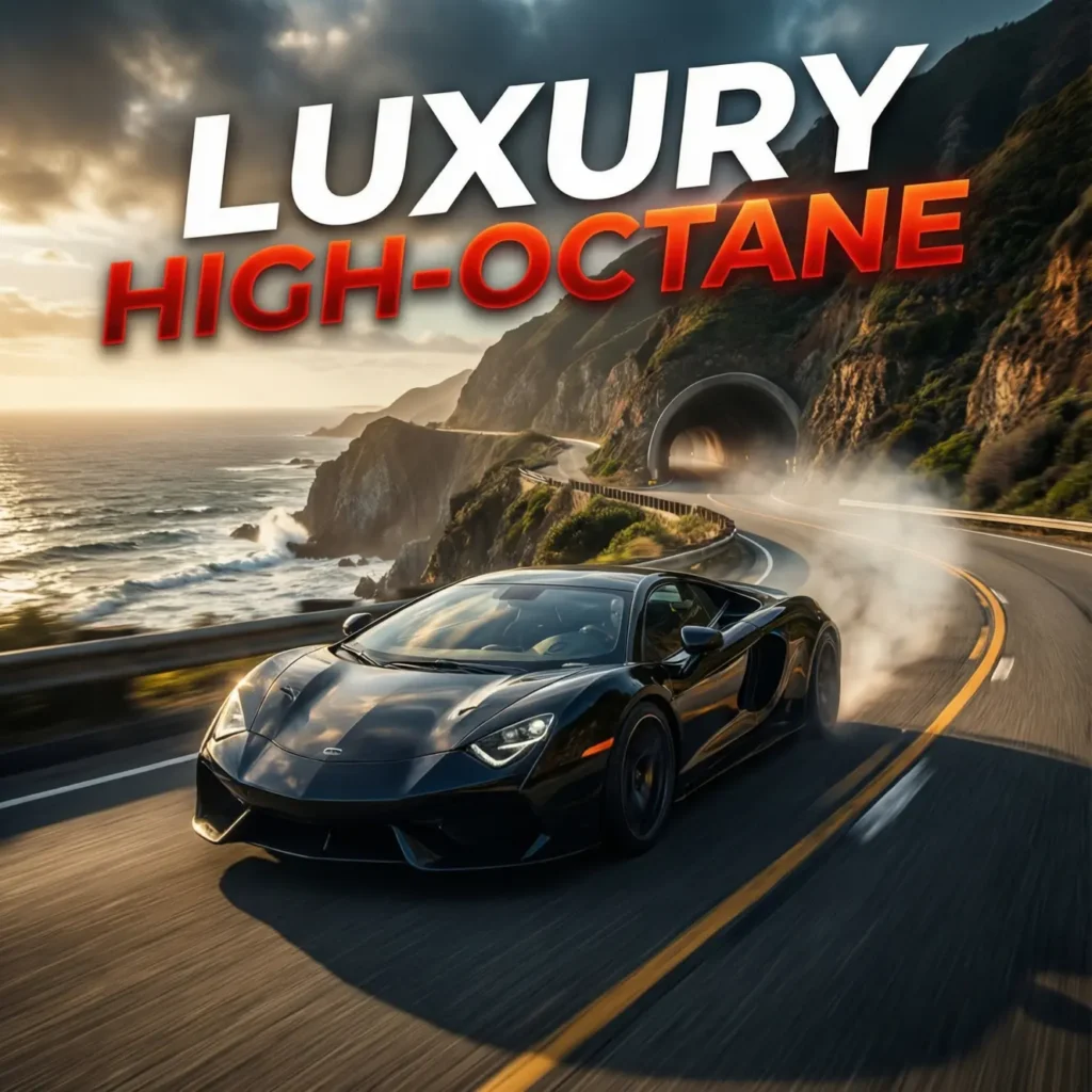 Luxury and High-Octane Hard Captions