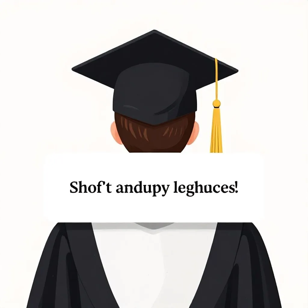 short graduation captions