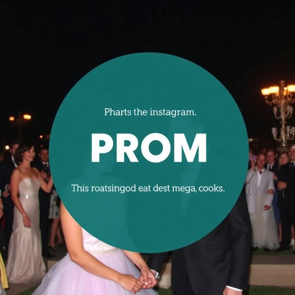 short prom captions for instagram