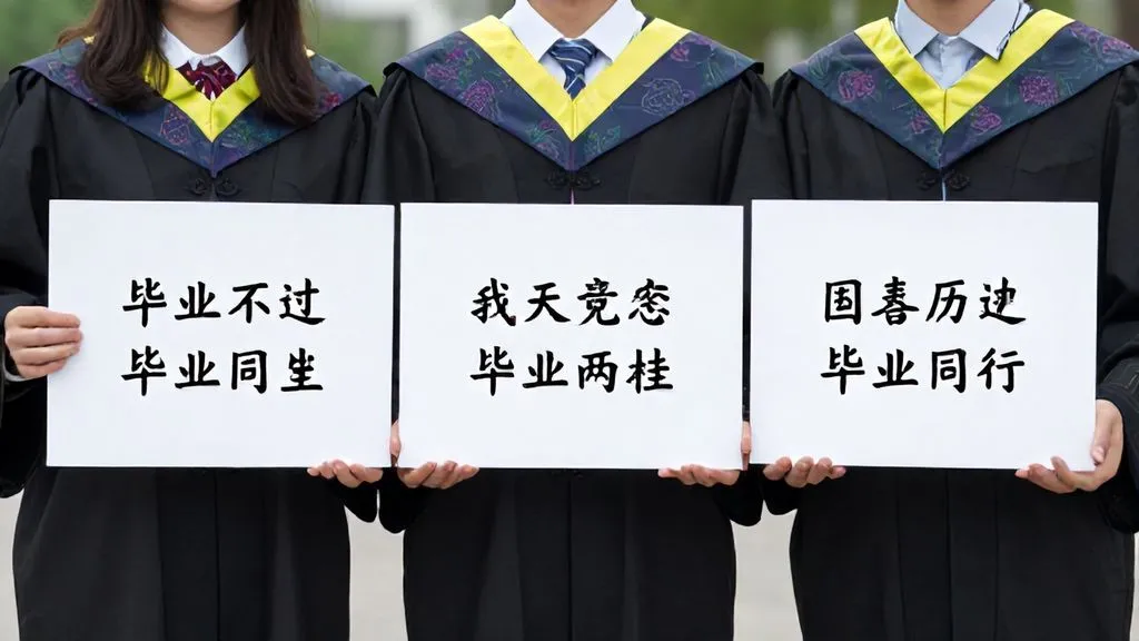 short graduation captions