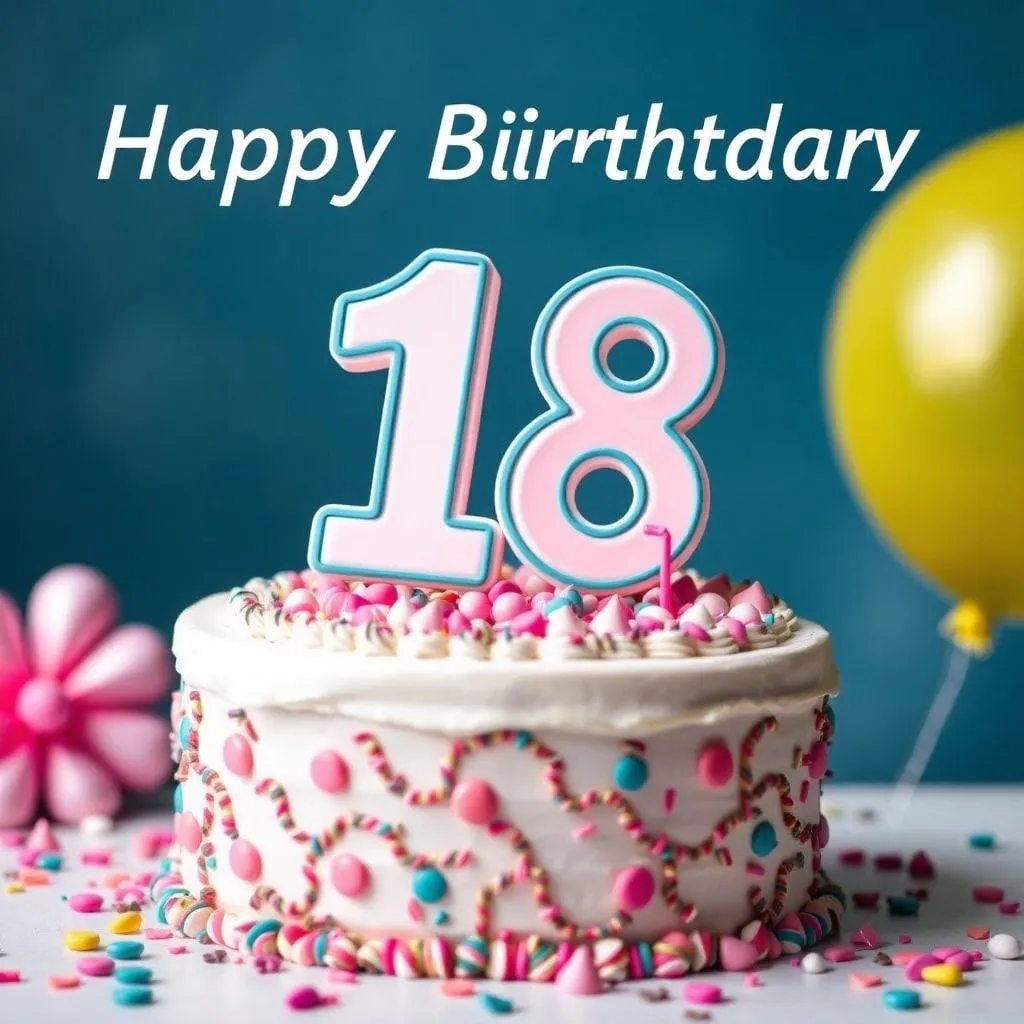 captions for 18th birthday