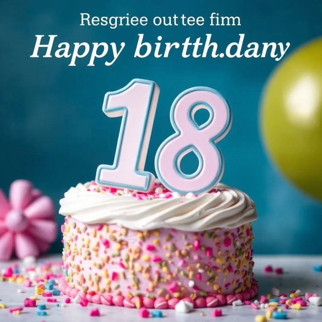 captions for 18th birthday