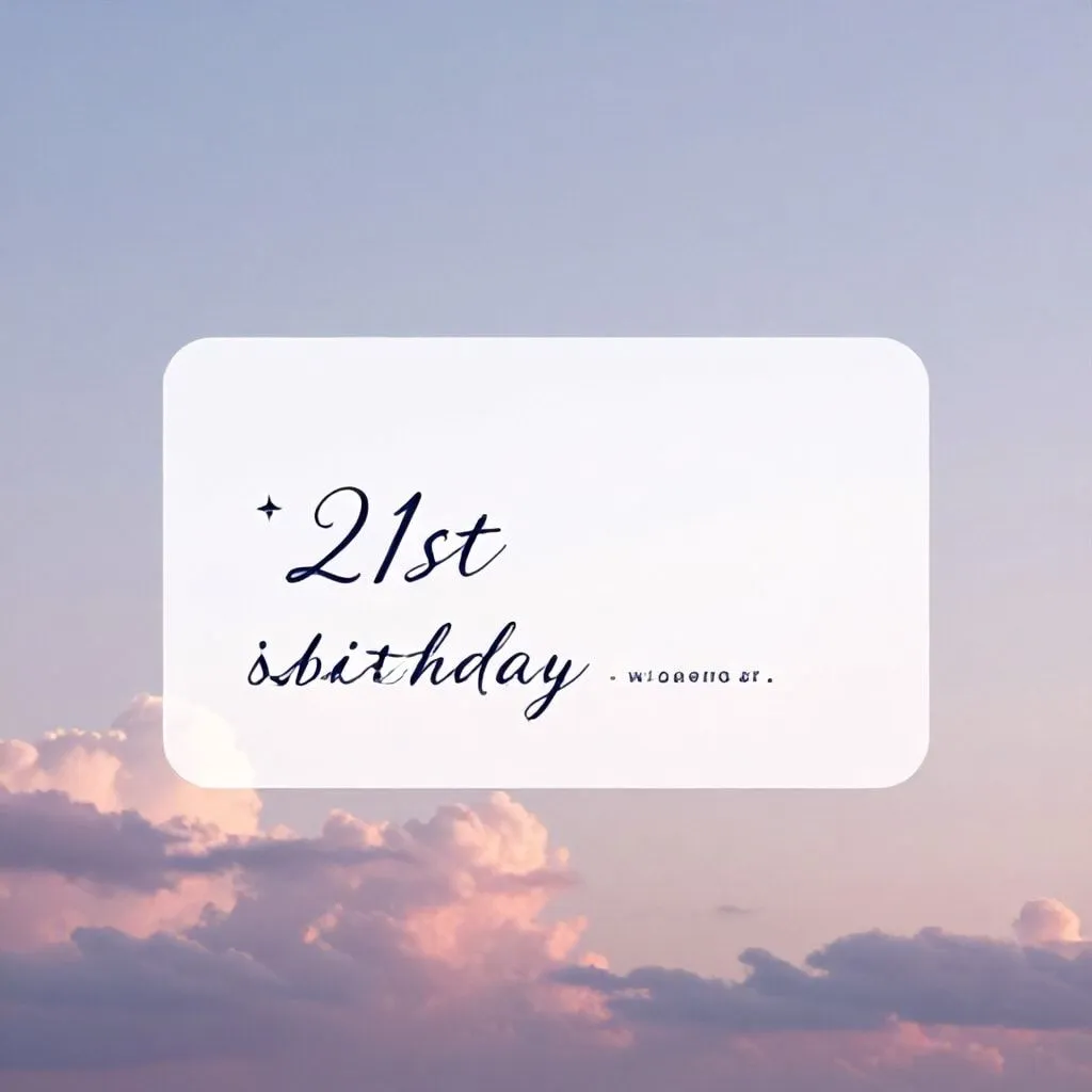 21st birthday captions for instagram