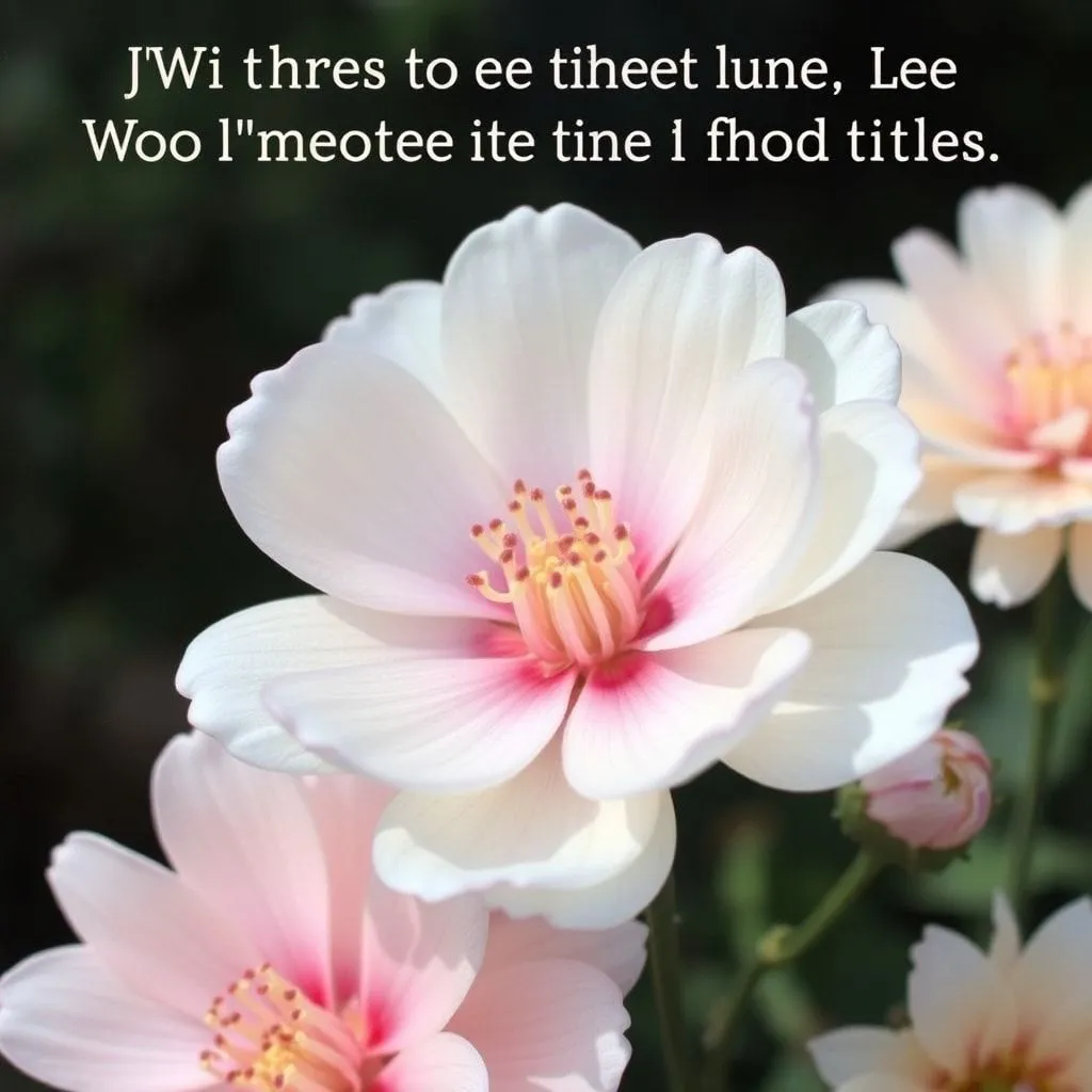 aesthetic flower captions for instagram
