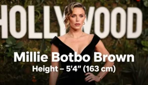 millie bobby brown height